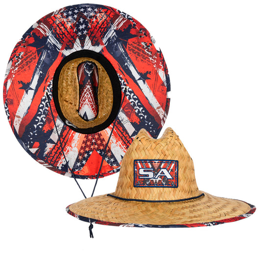 Under Brim Straw Hat | USA 2.0